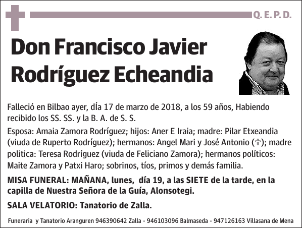 Francisco Javier Rodríguez Echeandia