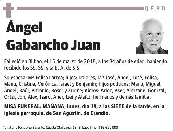 Ángel Gabancho Juan