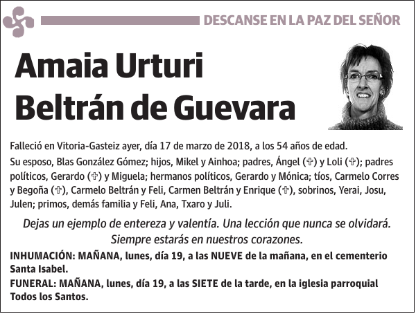 Amaia Urturi Beltrán de Guevara