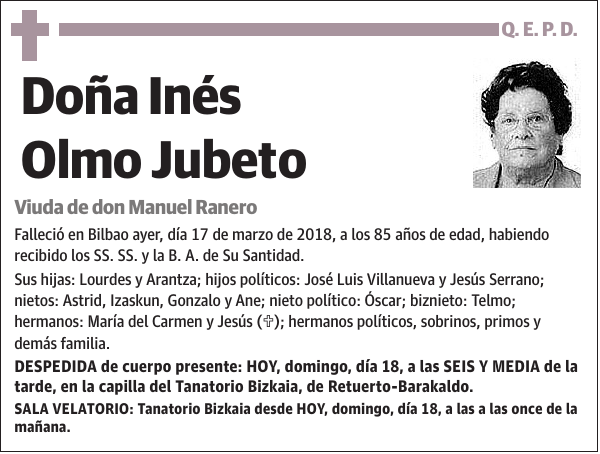 Inés Olmo Jubeto