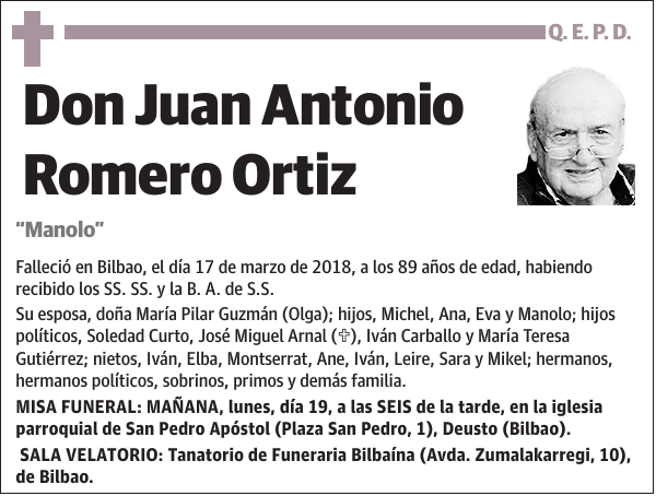 Juan Antonio Romero Ortiz