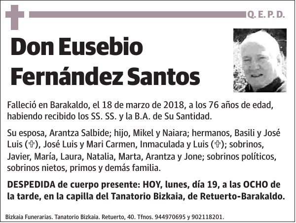 Eusebio Fernández Santos