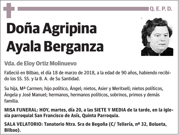 Agripina Ayala Berganza