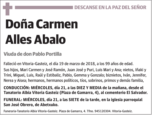 Carmen Alles Abalo