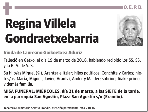 Regina Villela Gondraetxebarria