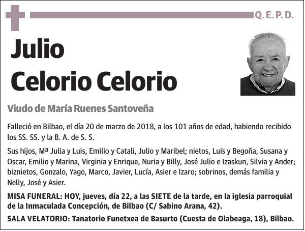 Julio Celorio Celorio