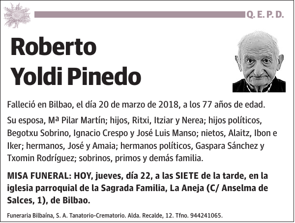 Roberto Yoldi Pinedo