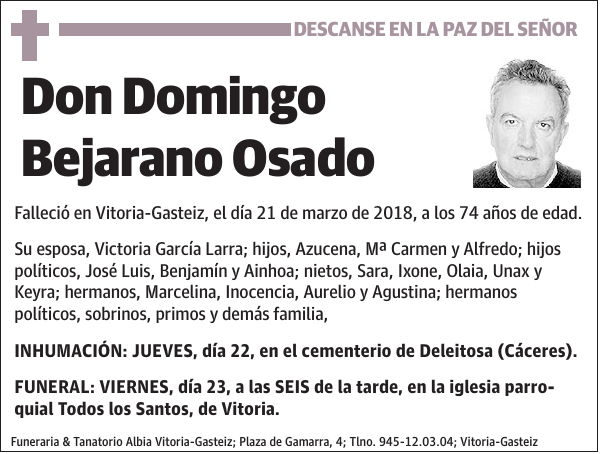 Domingo Bejarano Osado