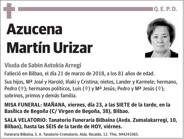 Azucena Martín Urizar