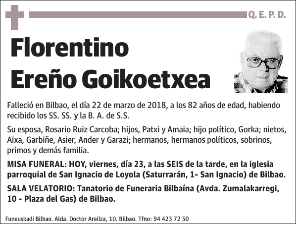 Florentino Ereño Goikoetxea