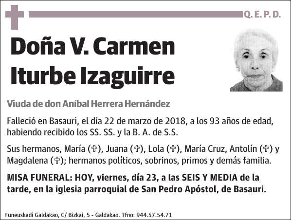 V. Carmen Iturbe Izaguirre