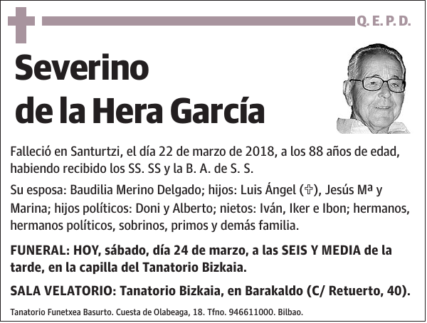 Severino de la Hera García