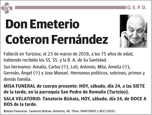 Emeterio Coteron Fernández