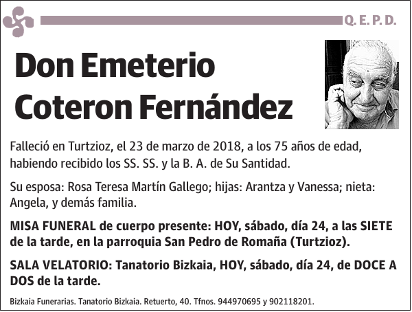 Emeterio Coteron Fernández