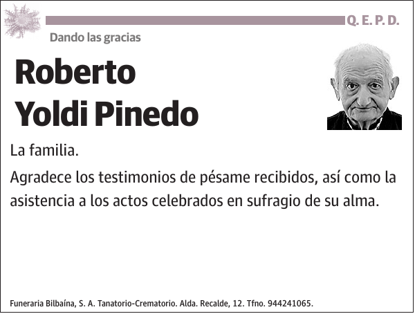 Roberto Yoldi Pinedo