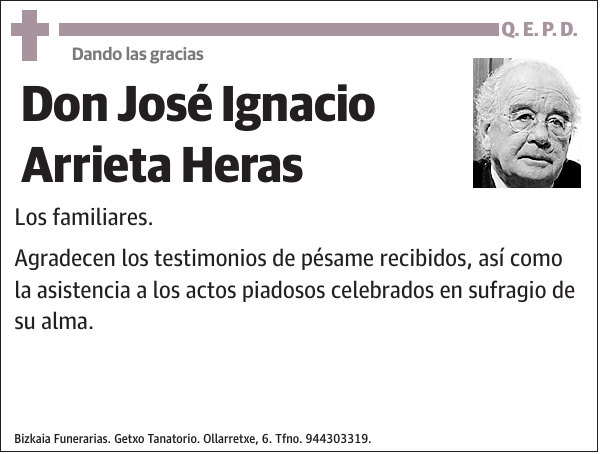 José Ignacio Arrieta Heras