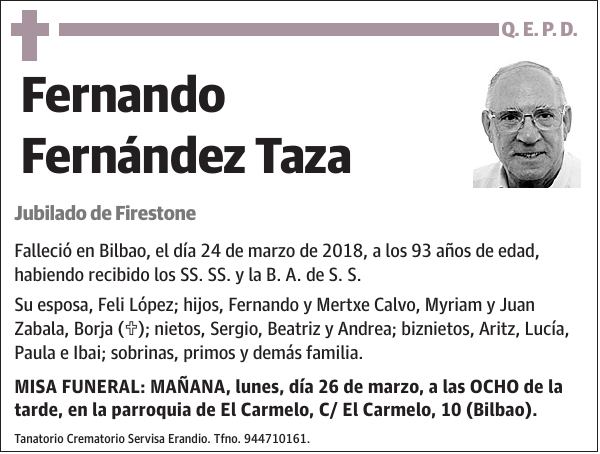 Fernando Fernández Taza