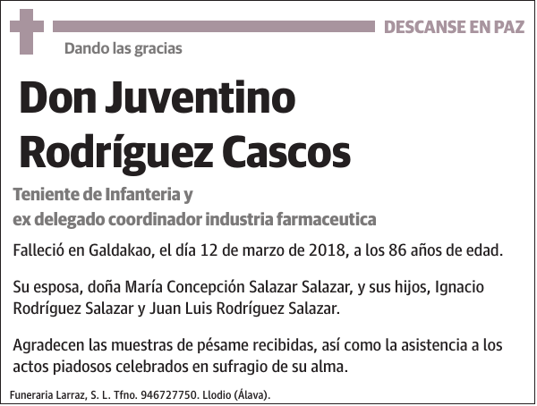 Juventino Rodríguez Cascos