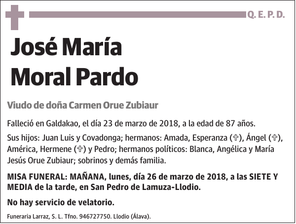 José María Moral Pardo