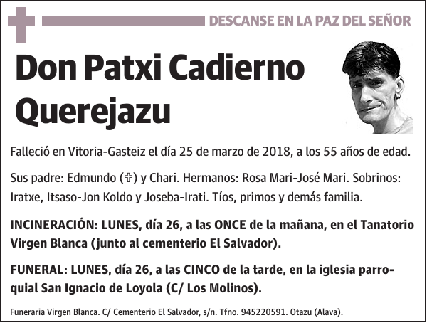 Patxi Cadierno Querejazu