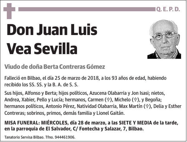 Juan Luis Vea Sevilla