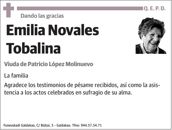 Emilia Novales Tobalina