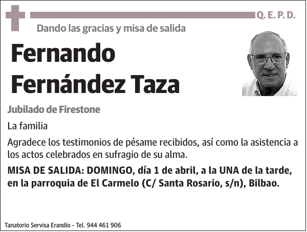 Fernando Fernández Taza