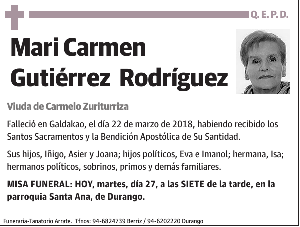 Mari Carmen Gutiérrez Rodríguez