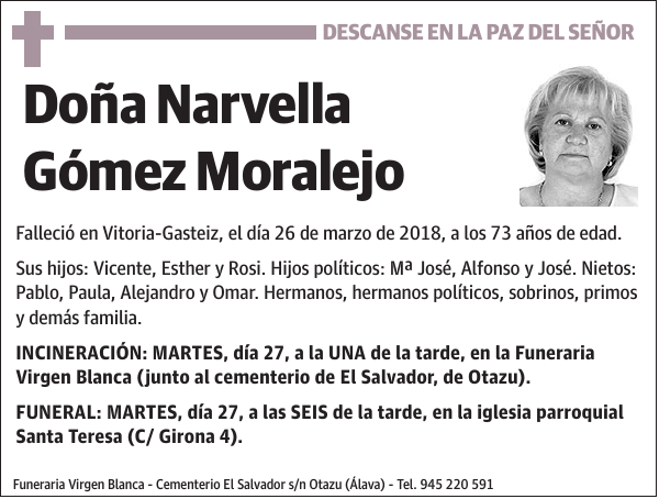 Narvella Gómez Moralejo