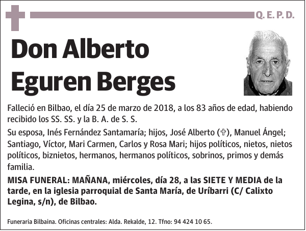 Alberto Eguren Berges