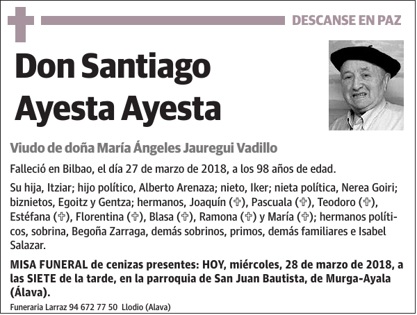 Santiago Ayesta Ayesta