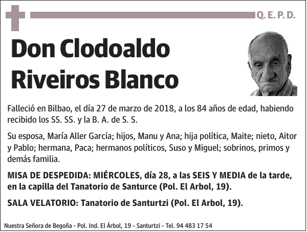 Clodoaldo Riveiros Blanco