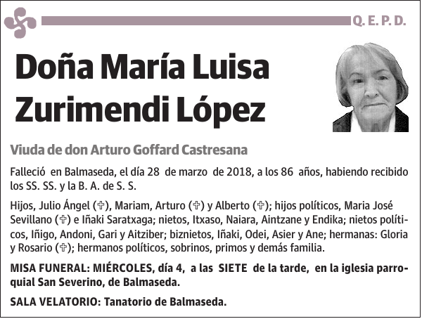 María Luisa Zurimendi López