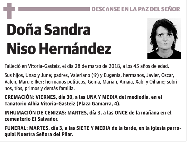 Sandra Niso Hernández