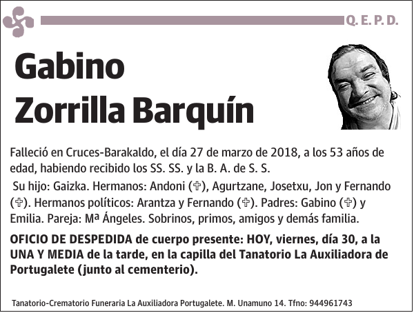 Gabino Zorrilla Barquín