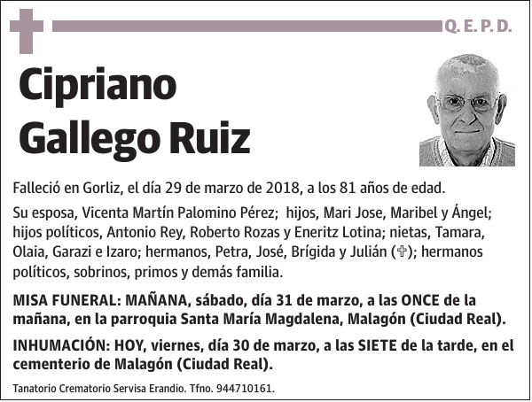 Cipriano Gallego Ruiz