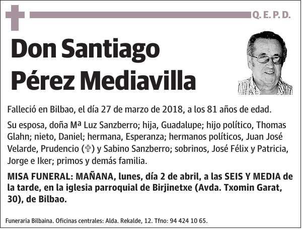 Santiago Pérez Mediavilla