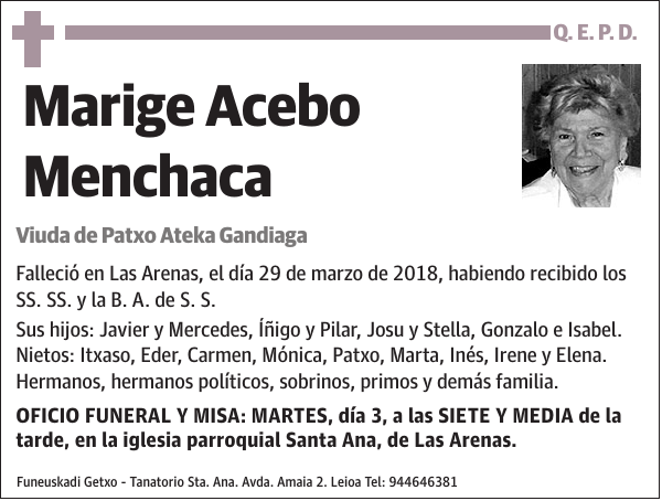 Marige Acebo Menchaca