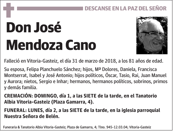 José Mendoza Cano