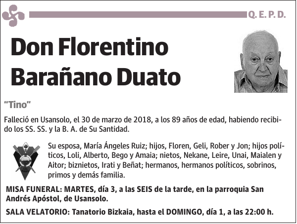 Florentino Barañano Duato