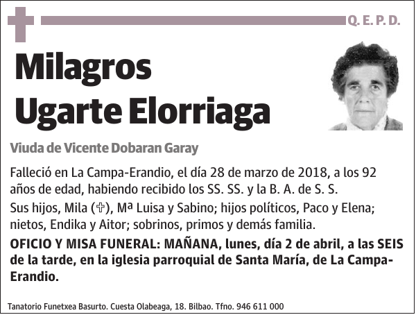 Milagros Ugarte Elorriaga