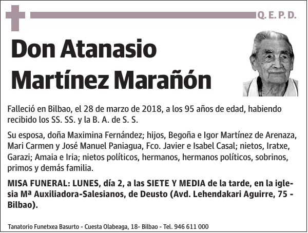 Atanasio Martínez Marañón