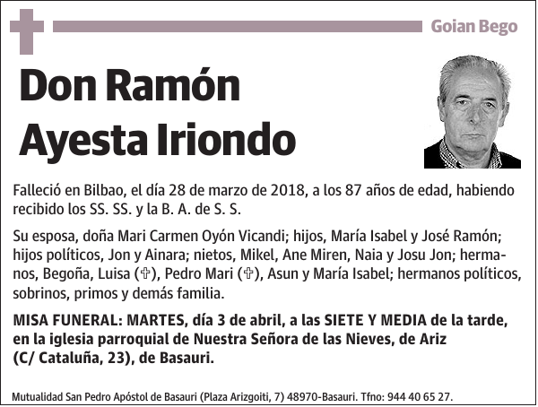 Ramón Ayesta Iriondo