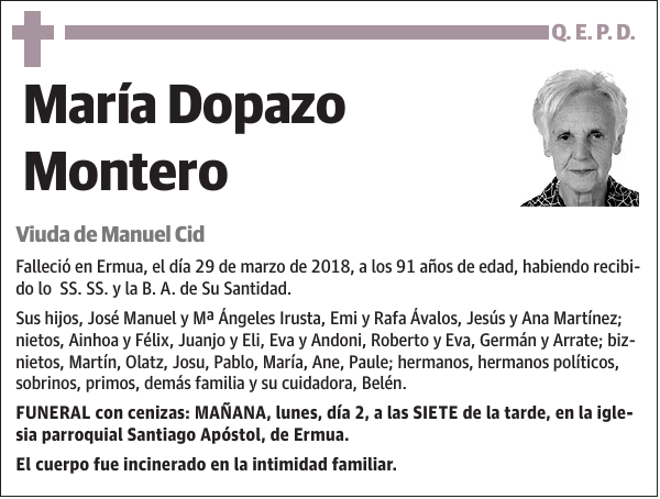 María Dopazo Montero