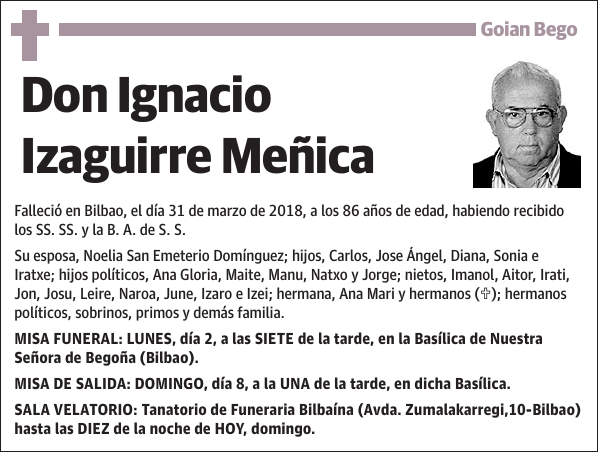 Ignacio Izaguirre Meñica