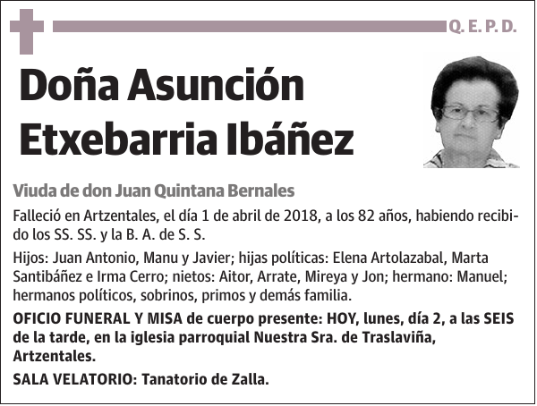 Asunción Etxebarria Ibáñez