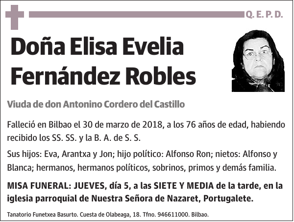 Elisa Evelia Fernández Robles