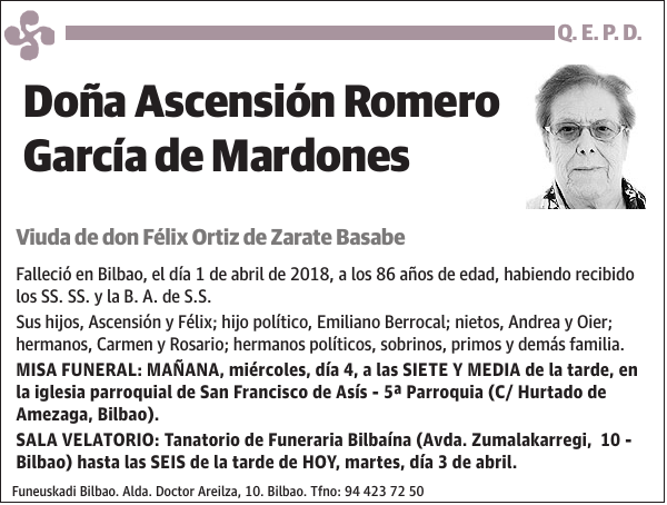 Ascensión Romero García de Mardones