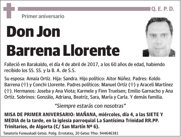 Jon Barrena Llorente