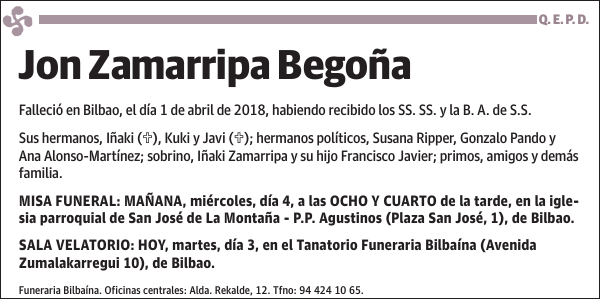 Jon Zamarripa Begoña